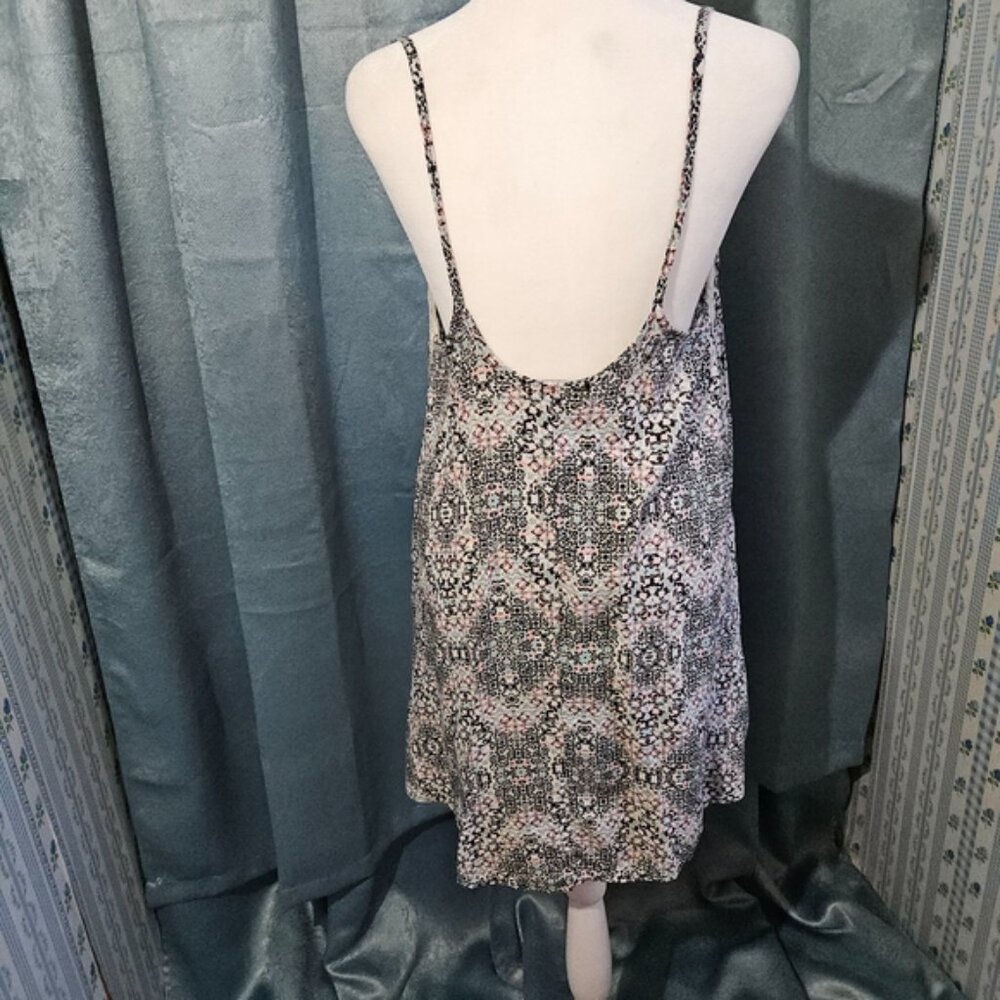About A Girl Black and White Pleated Sundress - Picture 2 of 3